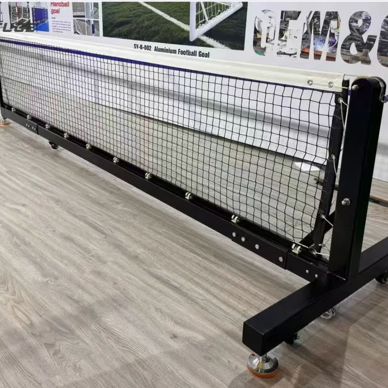 Brand: TUCE
Model: TC-GD—PKWJ
Dimensions: 7100mm (L) * 600mm (W) * 910mm (H)
Material: High-quality steel structure.
Surface coated with ultra-weather-resistant polyester powder, suitable for all-weather use. The support frame is fully movable in all directions for easy movement and low friction.
Features a fully integrated pure copper worm gear, turbine-type tensioning device, and anti-rebound automatic locking device.
Equipped with a dedicated Peak net.
Weight: 70KG
Colors can be customized.
