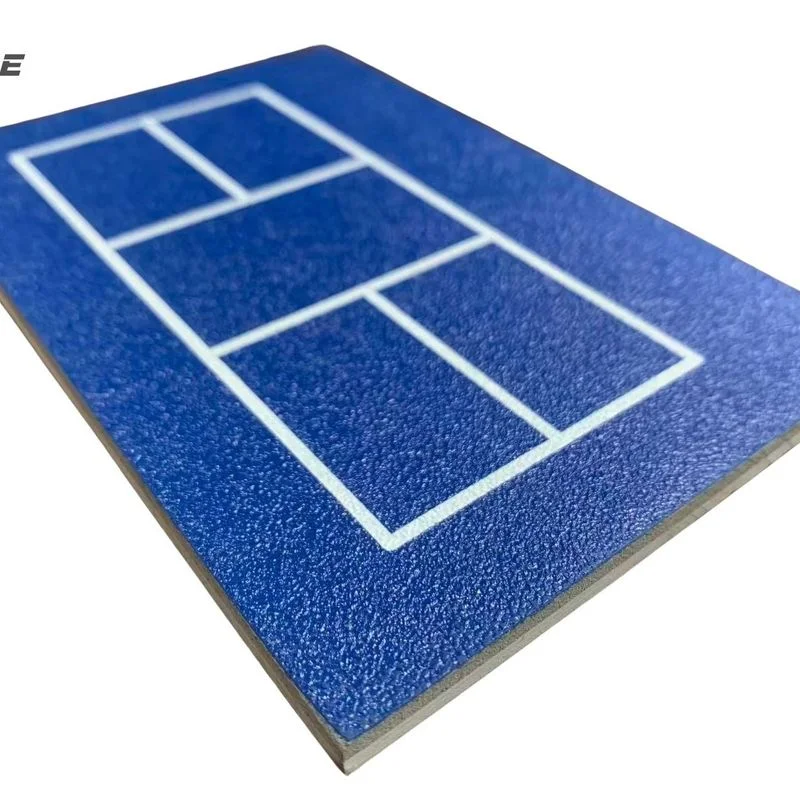 Hard court acrylic pickleball court